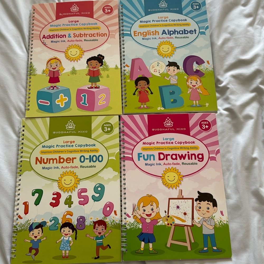 Magic ink Copybooks to improve handwriting